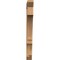 Ekena Millwork Balboa Slat Rough Sawn Bracket, Western Red Cedar, 4"W x 30"D x 42"H BKT04X30X42BOA06RWR - alternate 3